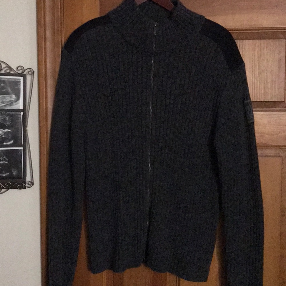 Calvin Klein zip up sweater